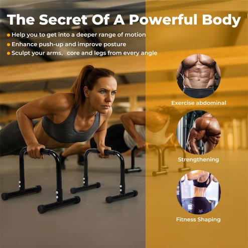 Centra Parallettes Bars Fitness Push Up Bars