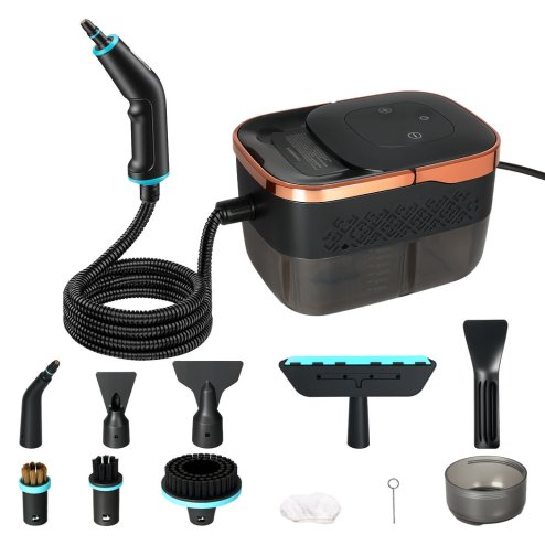 Spector Steam Cleaner Portable Multipurpose Steamer with Tools 6 Level 1600ml