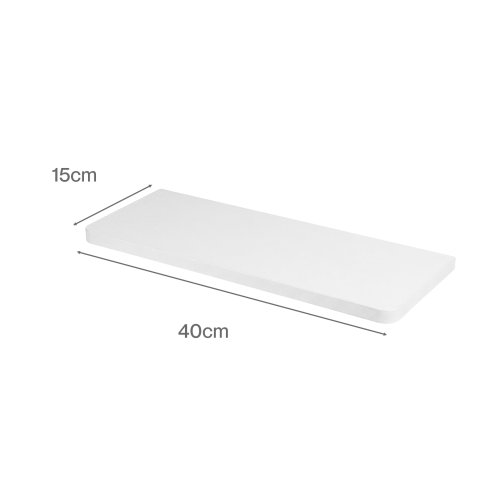 Levede Floating Shelves 6 Pack Modern Wall Shelves White Home and Office