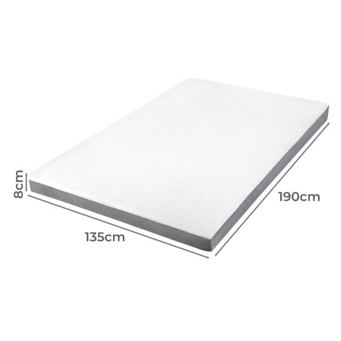 Lavio Double Mattress Topper Memory Foam Ergonomic Dual Layer Hotel Quality
