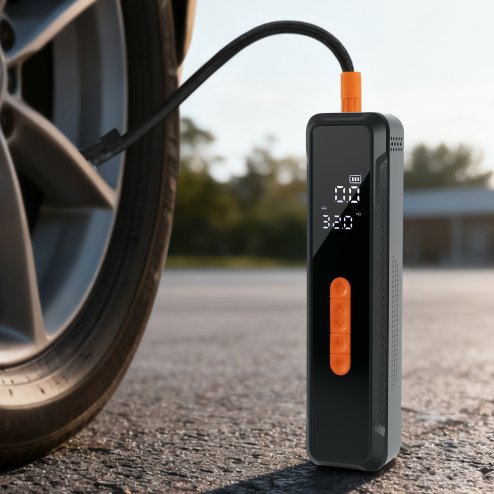 Traderight Car Tyre Inflator Portable Air Compressor Pump 150PSI Rechargeable