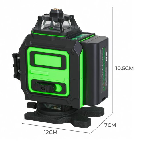 Traderight Laser Level 4D 16 Line Green Self -Leveling with Remote Tripod