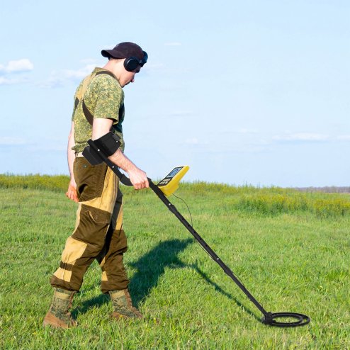 Traderight Deep Professional Metal Detector Hunt Treasure Gold Coins Waterproof
