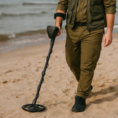 Traderight Metal Detector Professional Waterproof for Beginner 4 Search Mode