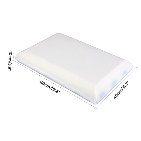 Lavio Luxury Pillow Firm Side Support Memory Foam with Soft Side Foam Reversible