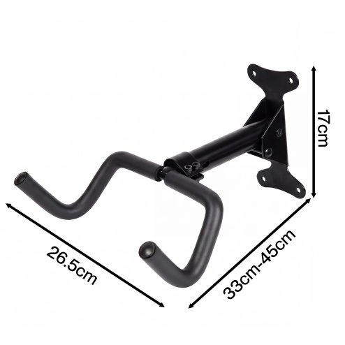 MONVELO Bike Wall Mount Rack Foldable Bicycle Storage Hanger Holder Adjustable