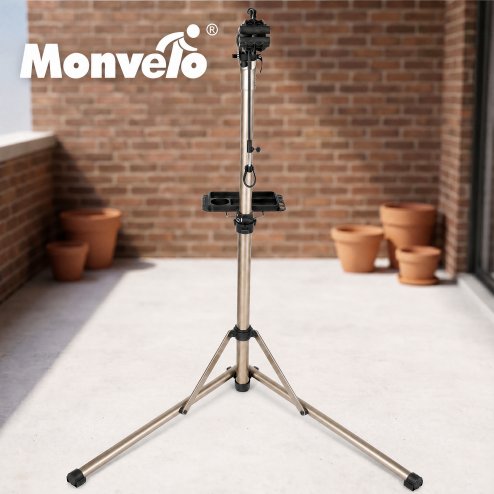 MONVELO Bike Repair Stand Adjustable Bicycle Maintenance Station Rack Folding