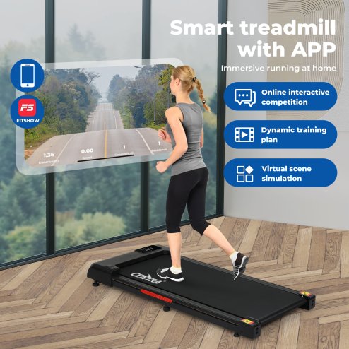 Centra Under Desk Electric Walking Pad Treadmill Running Machine Online Fitness