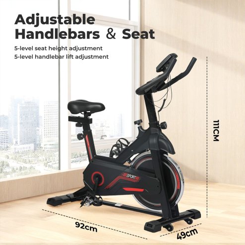 Centra Magnetic Exercise Bike Smart Cardio Cycle Spinning Bike Training Fitness