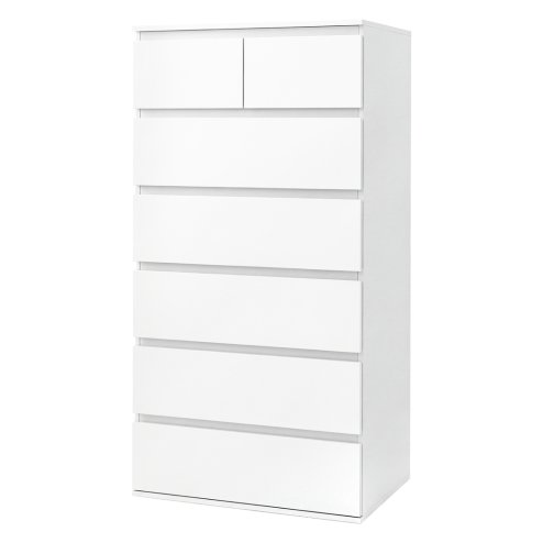 Levede Tall Chest of Drawers White Storage Cabinet for Bedroom Hallway Home