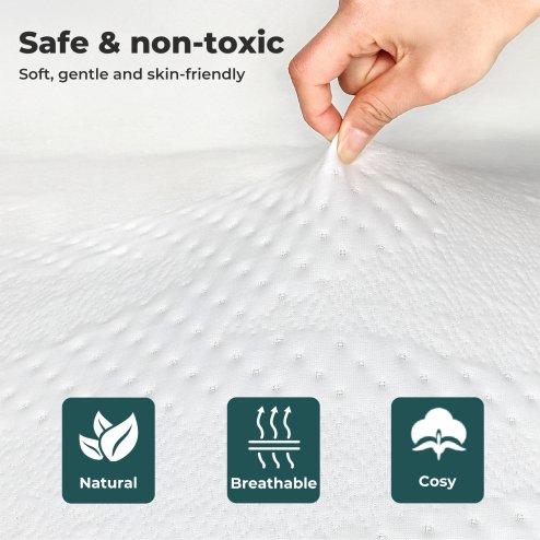 Lavio Mattress Topper Camping High Density Foam Car Floor Roll Bed Mat Portable