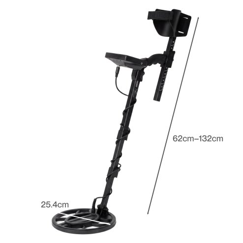 Traderight Metal Detector For Adults 5 Mode DSP LCD Gold IP68 Waterproof Black