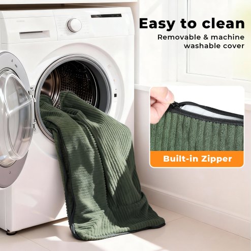 Large Dog Pet Bed Orthopedic Washable Waterproof Corduroy Wear Resistant 93x63cm