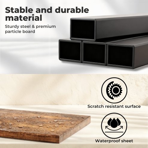 Levede TV Stand Cabinet Entertainment Unit with Drawers Shelves for 65 Inch TV