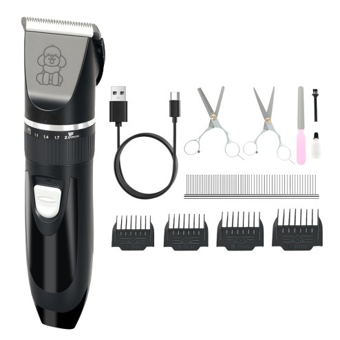 Skylos Pet Clipper Cat Dog Grooming Trimmer Shaver Cordless Rechargeable Kit
