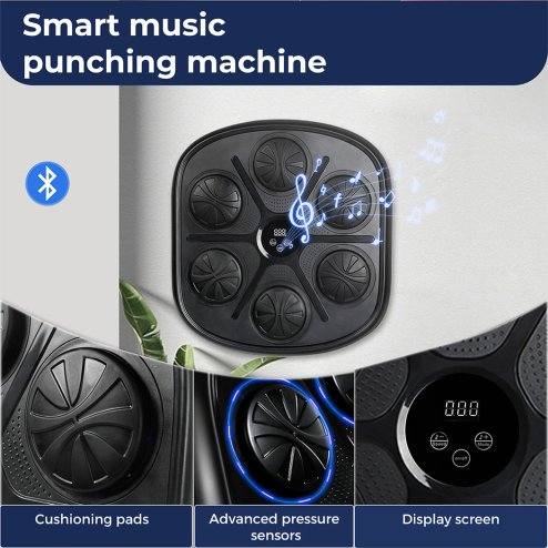 Centra Smart Punching Boxing USB with Boxing Gloves Black
