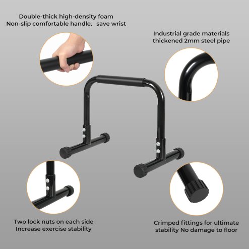 Centra Parallettes Bars Fitness Push Up Bars
