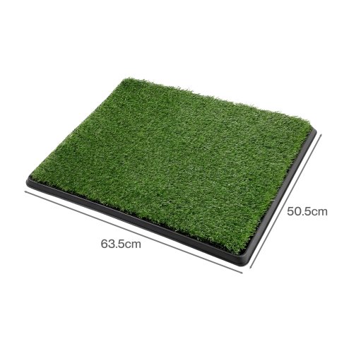 Skylos Dog Potty Tray Artificial Grass Puppy Toilet Trainer Indoor Pet Pee Pad