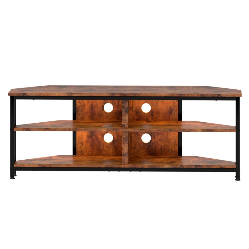Levede Wooden TV Cabinet with RGB LED Light 120cm TV Stand Storage Unit Max 55"