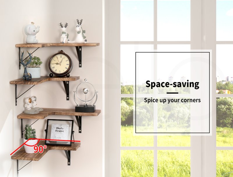 Levede 40.5x29cm Bookshelves