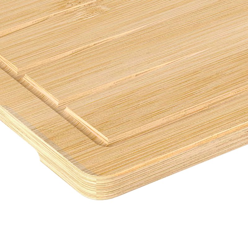 Toque 3Pcs Bamboo Cutting Board Set Chopping Boards Serving Platter Kitchen