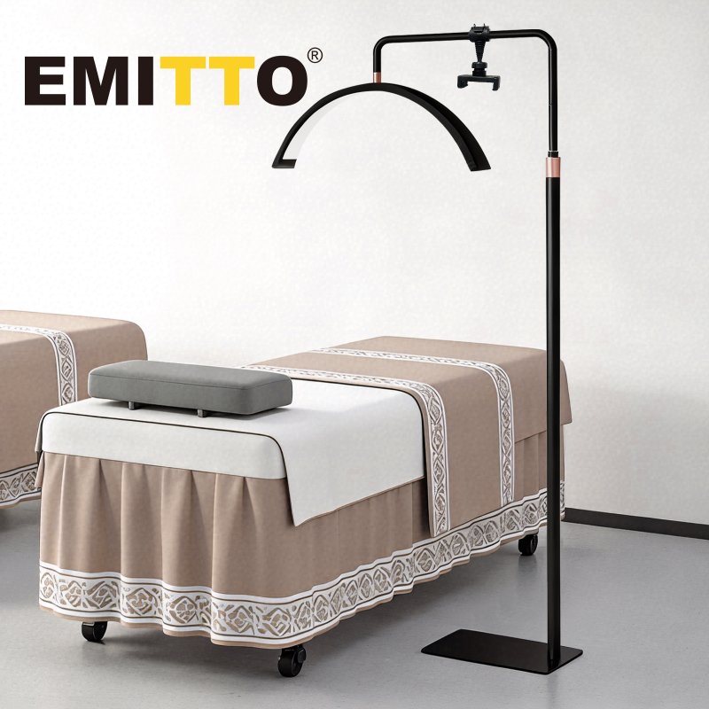 Emitto LED Lash Light Half Moon Lamp for Lash Extension Tattoo Aluminium Alloy