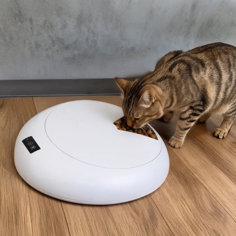 Skylos Pet Feeder Automatic Dog Cat Programmable Fresh Wet Dry Food Dispenser