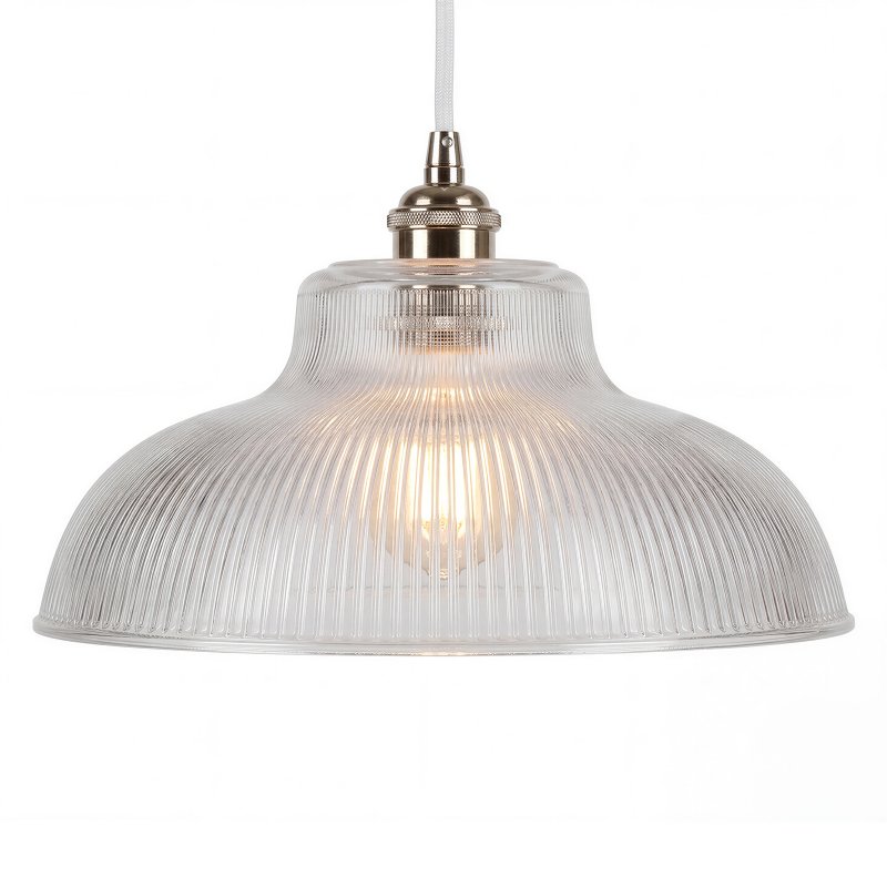 Emitto Ceiling Light Shade Pendant Glass Lamp Bistro Adjustable Clear Color