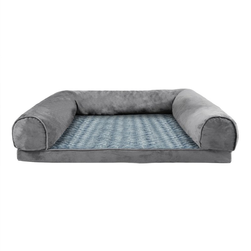 Skylos Orthopedic Pet Calming Bed Extra Large Foam Plush Dog Nest Mattress Mat