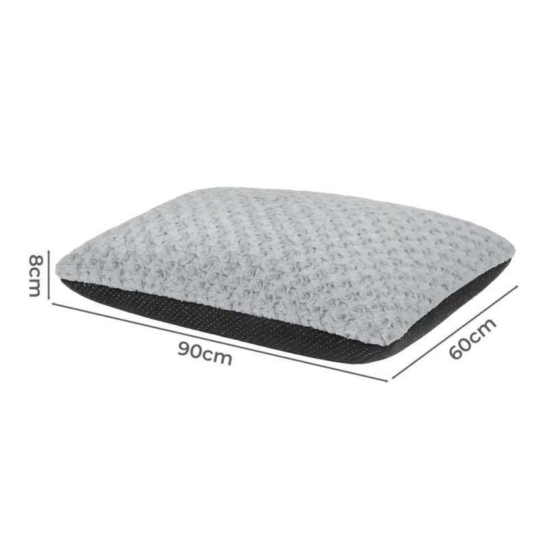 Skylos Pet Bed Dog Calming Cushion Anti Anxiety Warm Plush Removable Washable