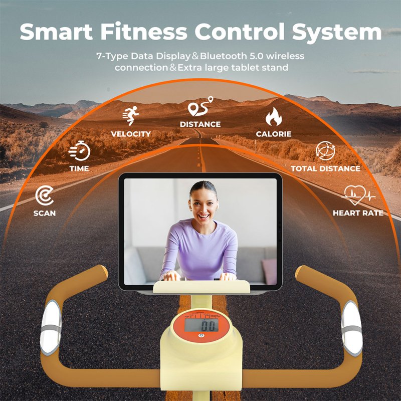 Centra Magnetic Exercise Bike Spin Bicycle Cycling Bluetooth APP Interactive Gym