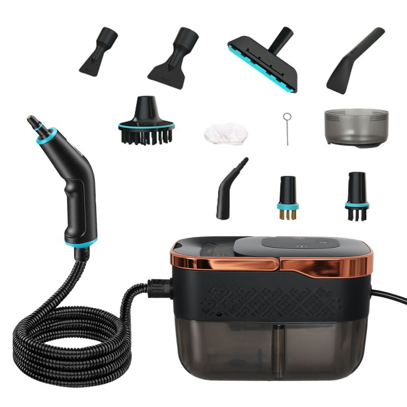Spector Steam Cleaner Portable Multipurpose Steamer with Tools 6 Level 1600ml