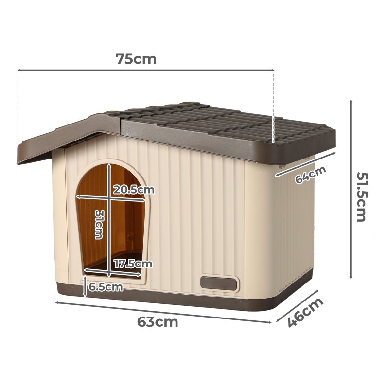 Skylos Dog Winter Insulated House Outdoor Feral Cat Weatherproof Warm Stray Dog Shelter