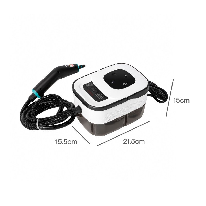 Spector Steam Cleaner Handheld 6 Settings with Tank 105??C Heat For Kitchen White