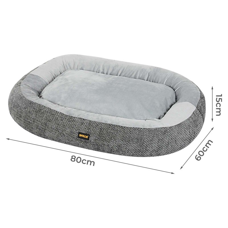 Pawz Pet Bed Washable Plush Orthopedic Soft Non Slip Mat Indoor Pet Cushion L