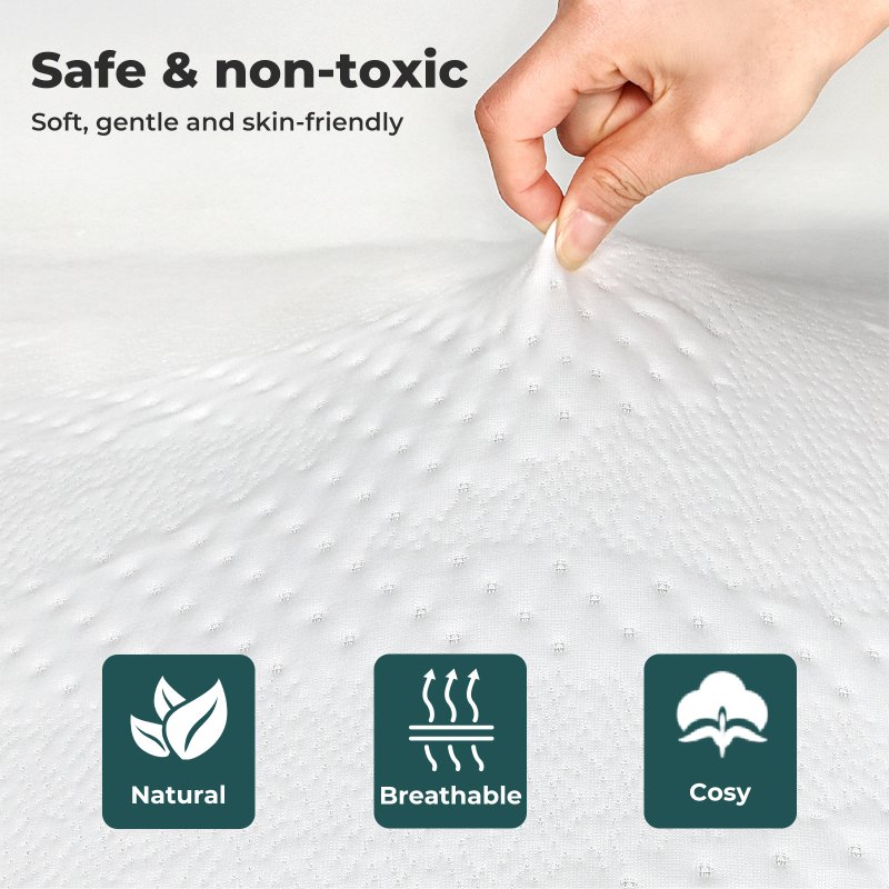 Lavio Mattress Topper Camping High Density Foam Car Floor Roll Bed Mat Portable