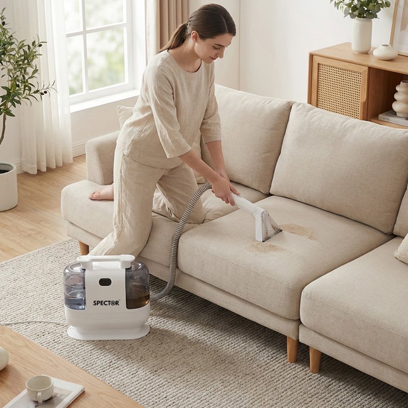 Spector Cleaner Machine, 500W, White