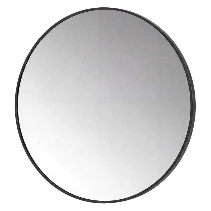 Yezi Wall Mirror Round Mirror Tempered Glass HD Explosion-proof Bathroom 60cm