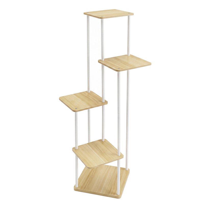 Levede 5 Tier Plant Stand Flower Pot Display Rack Metal Corner Planter Holder