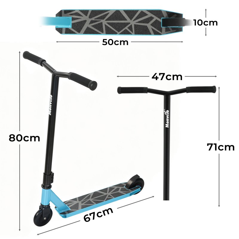 Monvelo Stunt Scooter Complete Trick Scooter