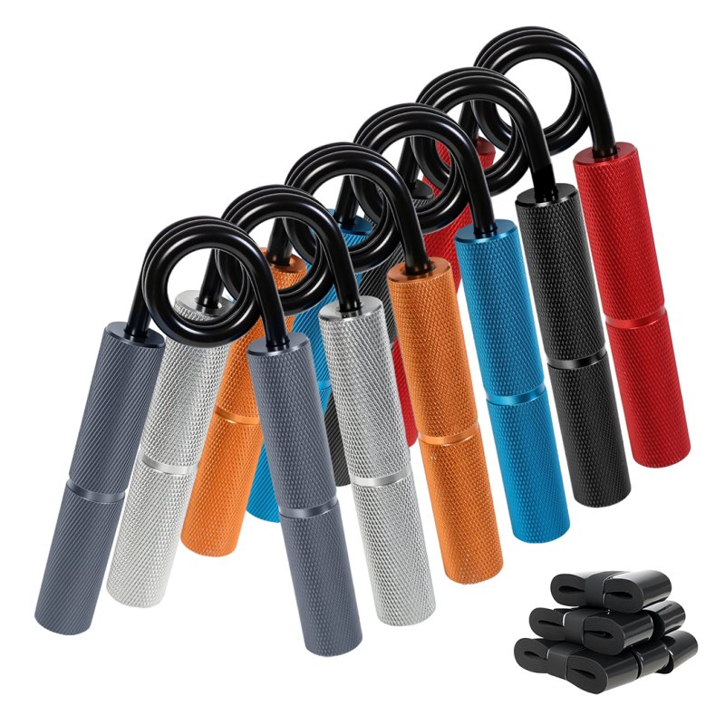 Centra Hand Grip Strengthener Set Gym Trainer Gripper Metal Non Slip 100-350LB