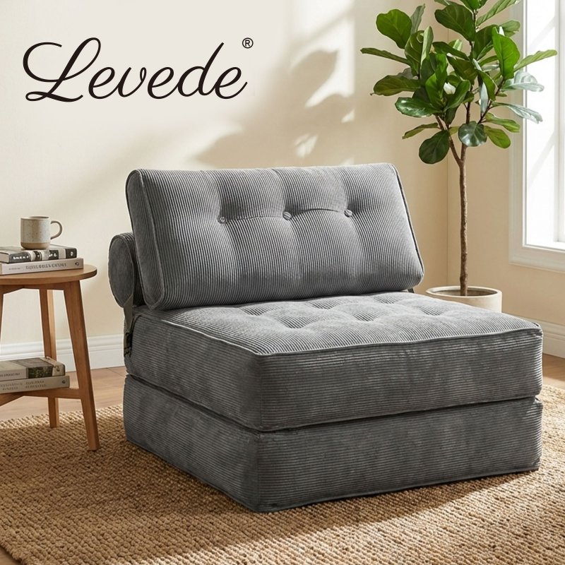 Levede Sofa Bed Convertible Boneless Floor Mattress Single Lightweight Portable