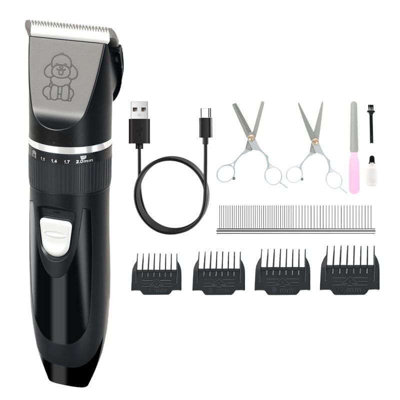 Skylos Pet Clipper Cat Dog Grooming Trimmer Shaver Cordless Rechargeable Kit