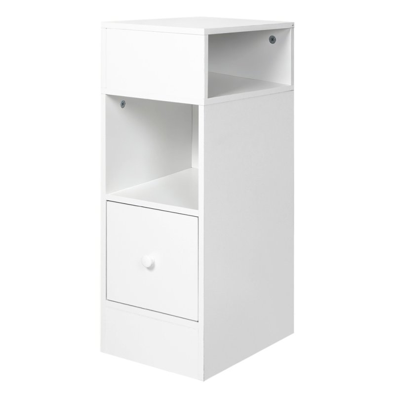 Levede Bedside Tables Modern Nightstand White Storage Drawer Shelf for Bedroom