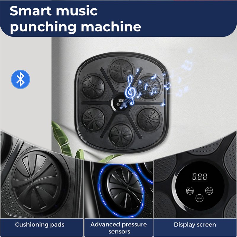 Centra Smart Punching Boxing USB with Boxing Gloves Black