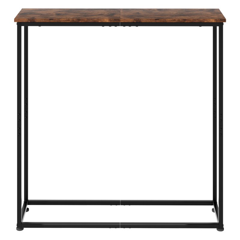 Console Hall Table Slim Entryway Hallway Sofa Table Display Shelf Industrial