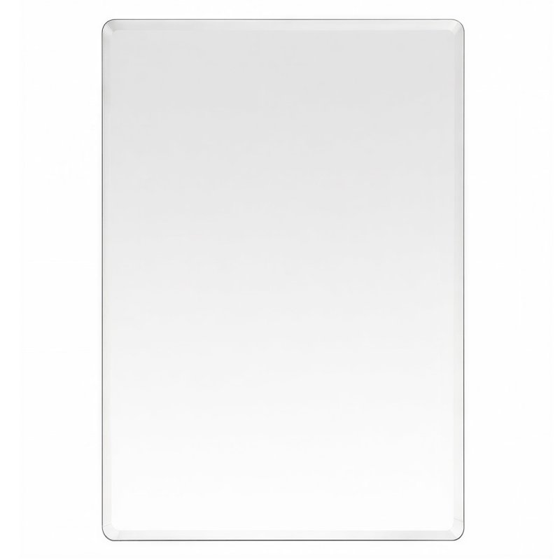 Yezi Wall Mirror Tempered Glass HD Explosion-proof Vanity Bathroom 45x60cm