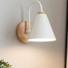 Wall Light Toolight APP933-1W E27 white / brown