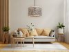 LAMP BOHO APP1543-1CP BEIGE
