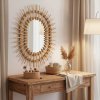 Boho Wall Mirror REA QDJ5749 57cm
